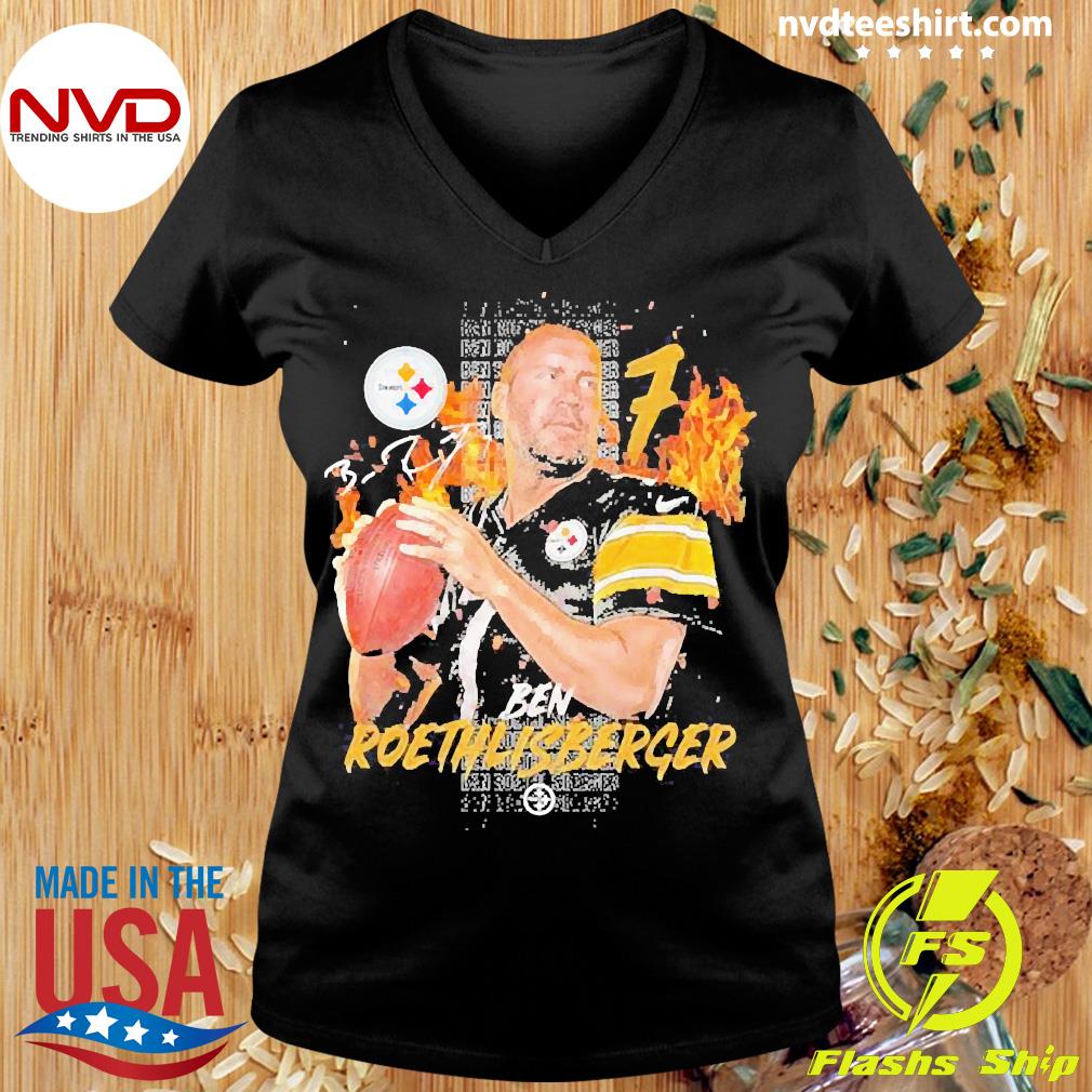 Ben Roethlisberger Shirt Super Bowl LV Trophy Pittsburgh Steelers Gift -  Personalized Gifts: Family, Sports, Occasions, Trending