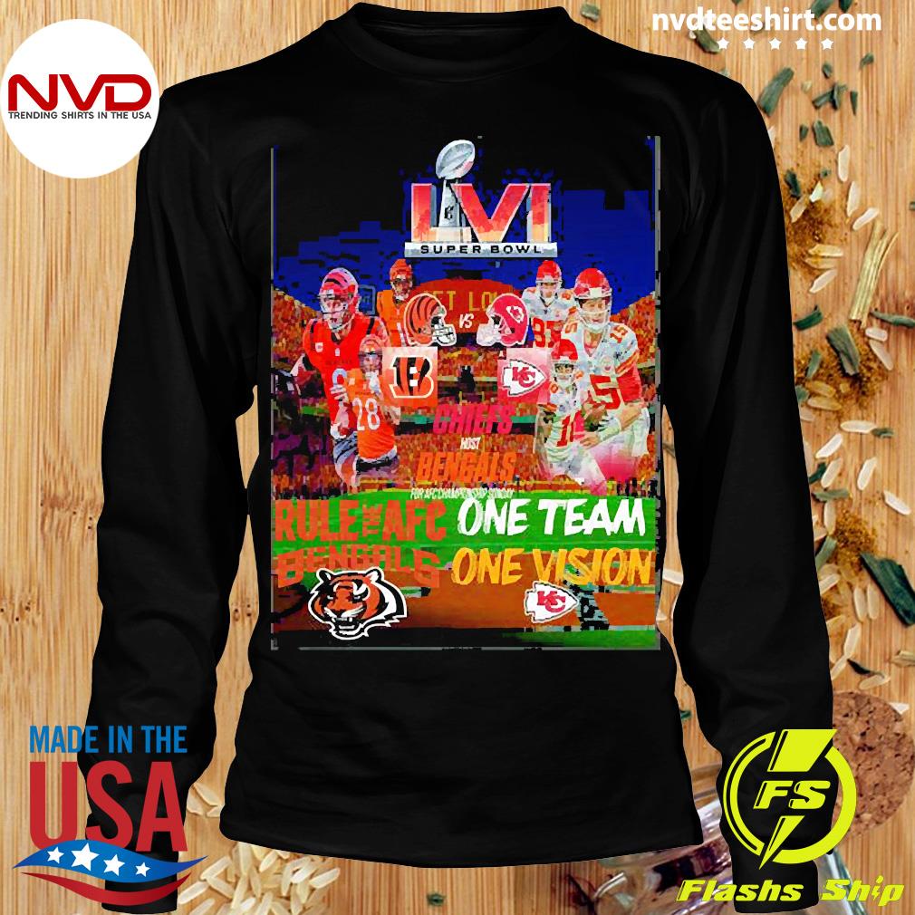 2022 AFC Conference Championship Bengals Vs Chiefs Super Bowl Shirt -  NVDTeeshirt