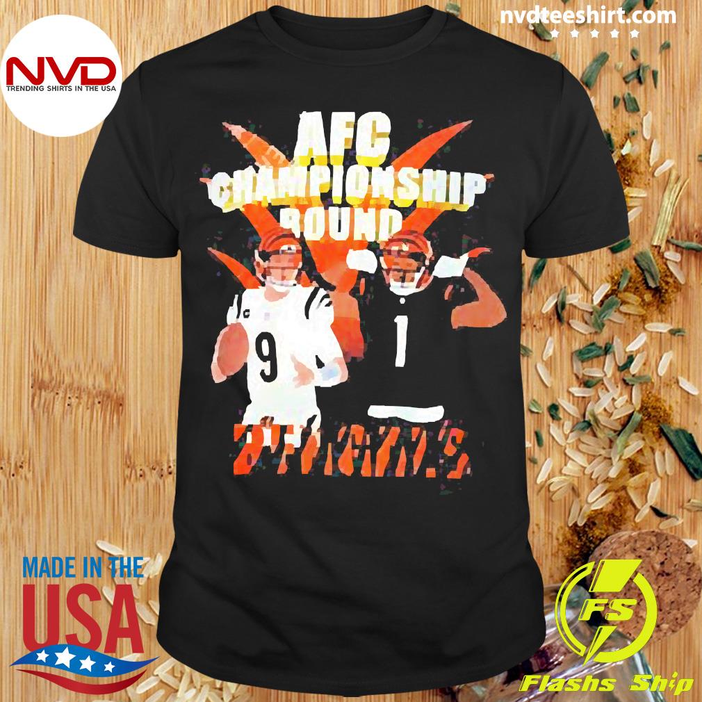 Cincinnati Bengals 2022 AFC Championship Round Shirt - Kingteeshop