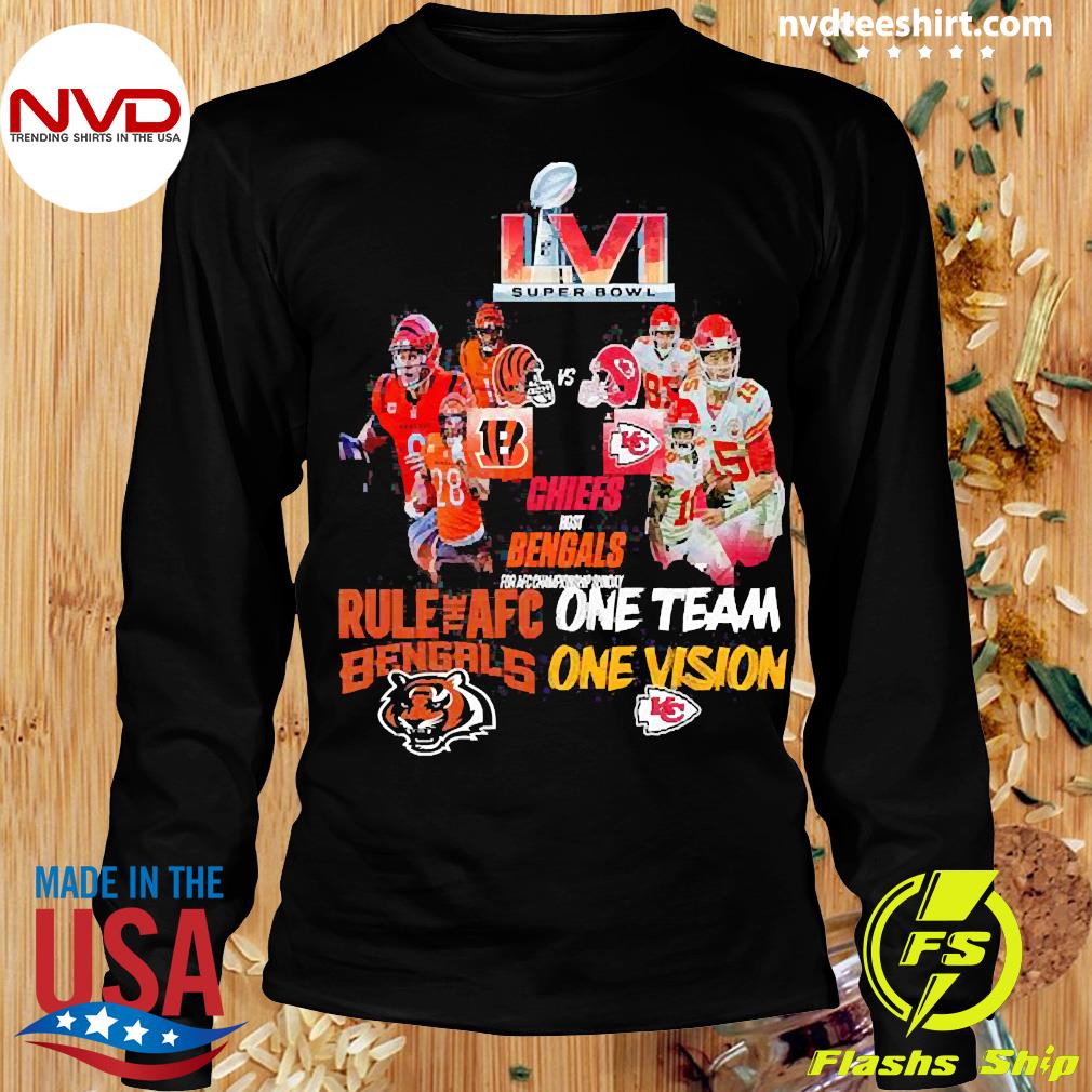 Bengals Face The Chiefs In The 2022 AFC Championship Shirt - NVDTeeshirt