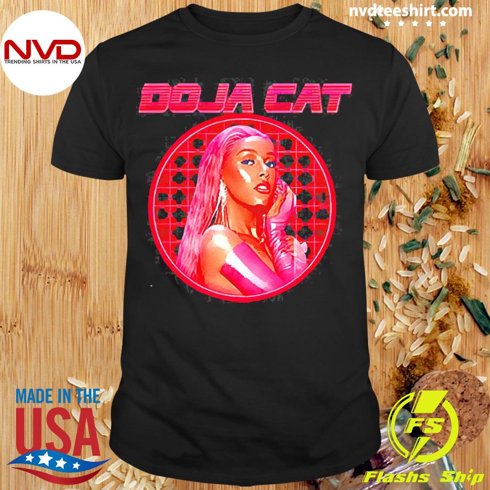 doja cat hot pink shirt