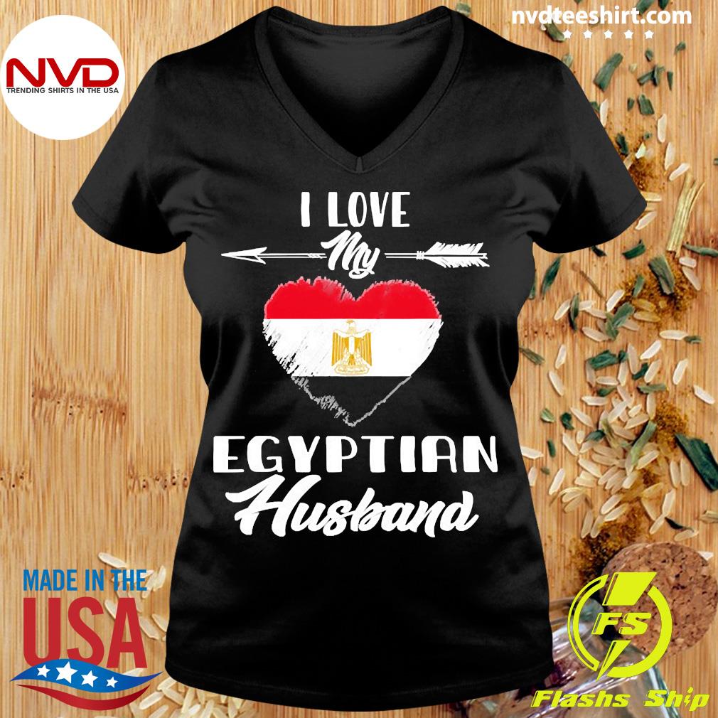 Etna Energize nyhed I Love My Egyptian Husband Egypt Shirt - NVDTeeshirt