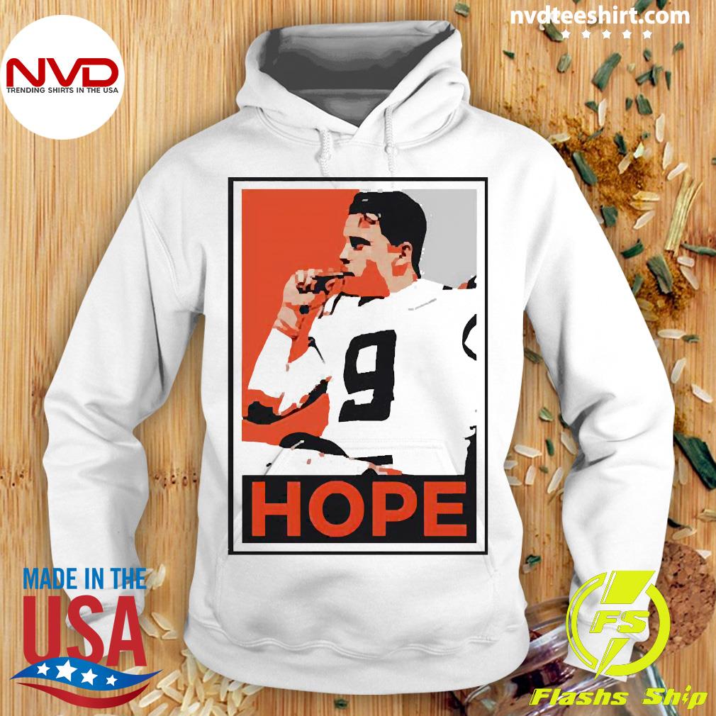 Cincinnati Bengals Joe Burrow smoking cigar champ hope shirt