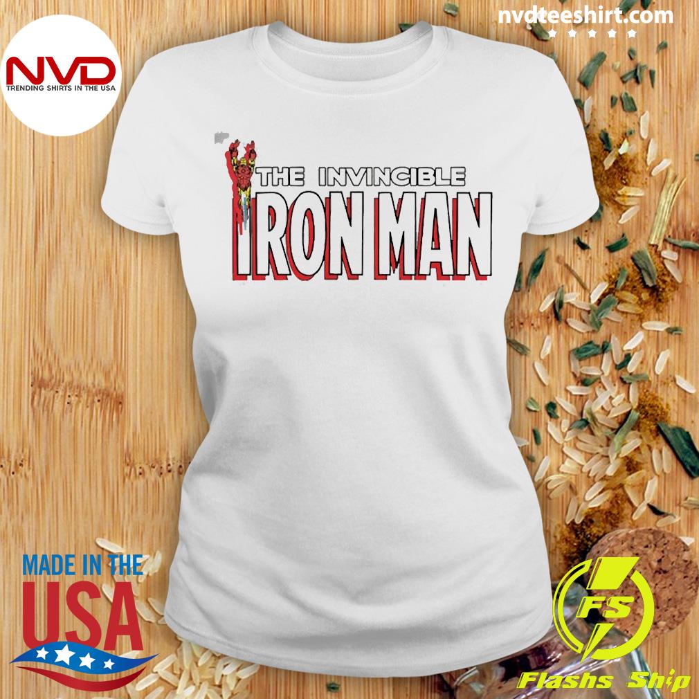 iron man comic shirt