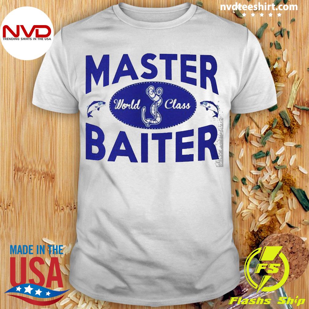 World class master baiter Fishing shirt