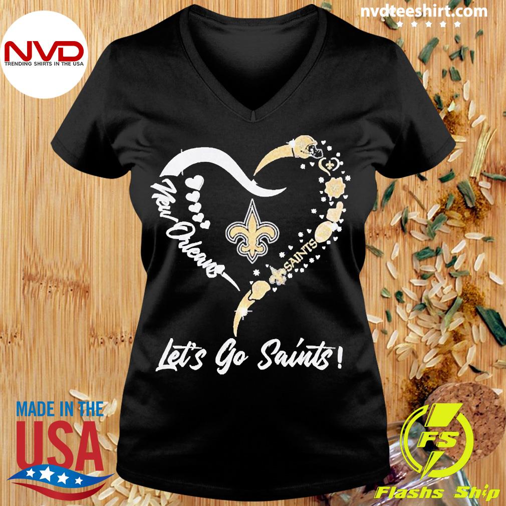 Love Sign New Orleans Saints T-Shirt - Cruel Ball