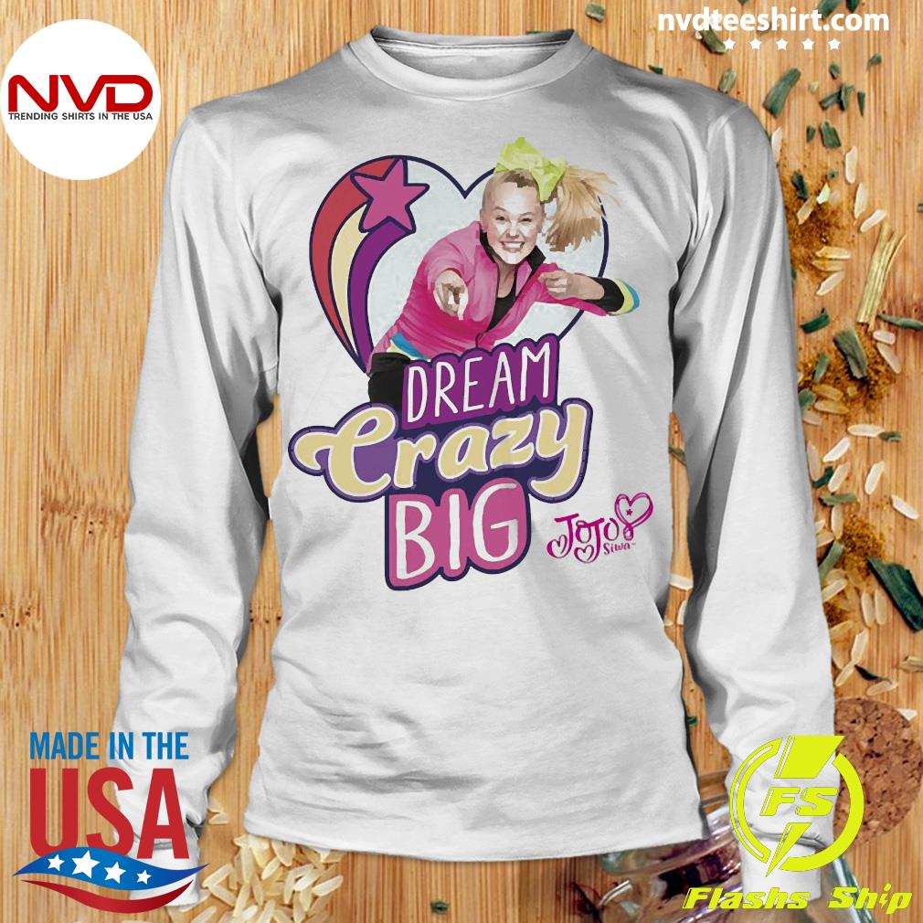 Nickelodeon Jojo Siwa Dream Crazy Big Shooting Star Shirt