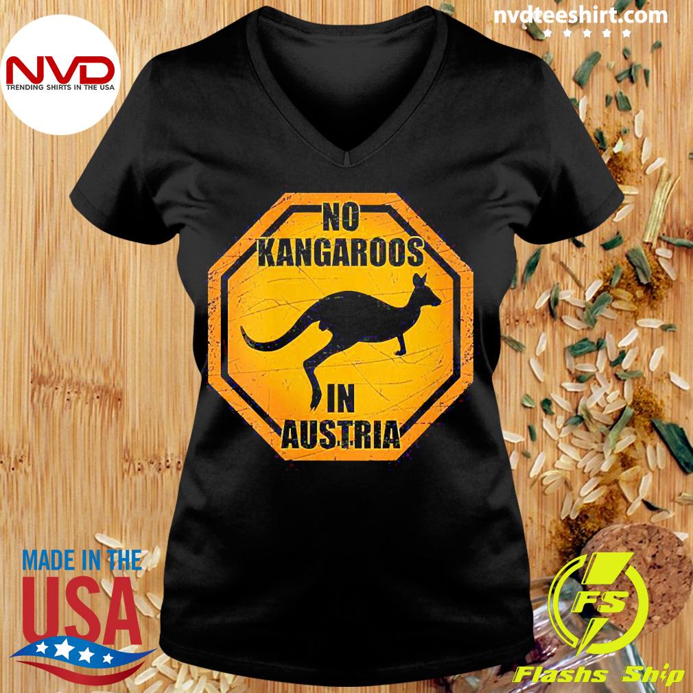 No Kangaroos In Austria Kangaroo Shirt NVDTeeshirt 