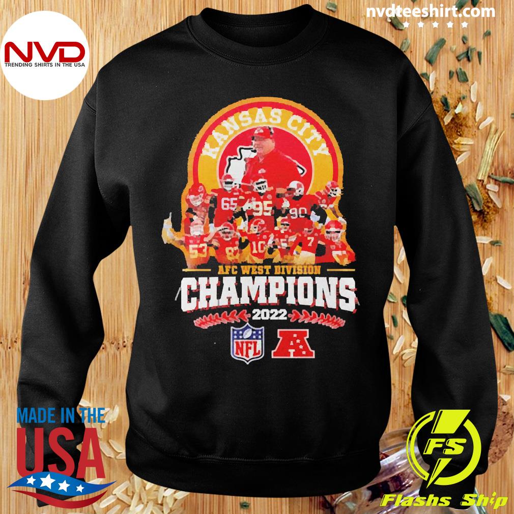 2022 AFC West Division Champions Gifts T-Shirt - REVER LAVIE