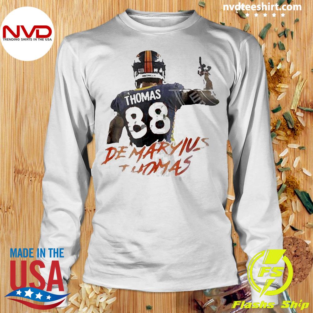 Von miller wearing demaryius thomas dreamathon 88 nfl shirt