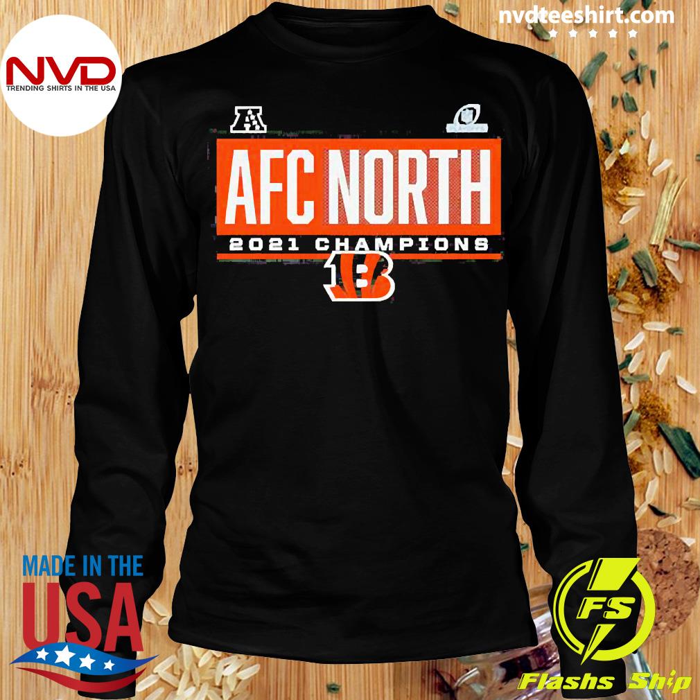 Cincinnati Bengals 2022 AFC North Division Champions Playoffs shirt,  hoodie, sweater, long sleeve and tank top