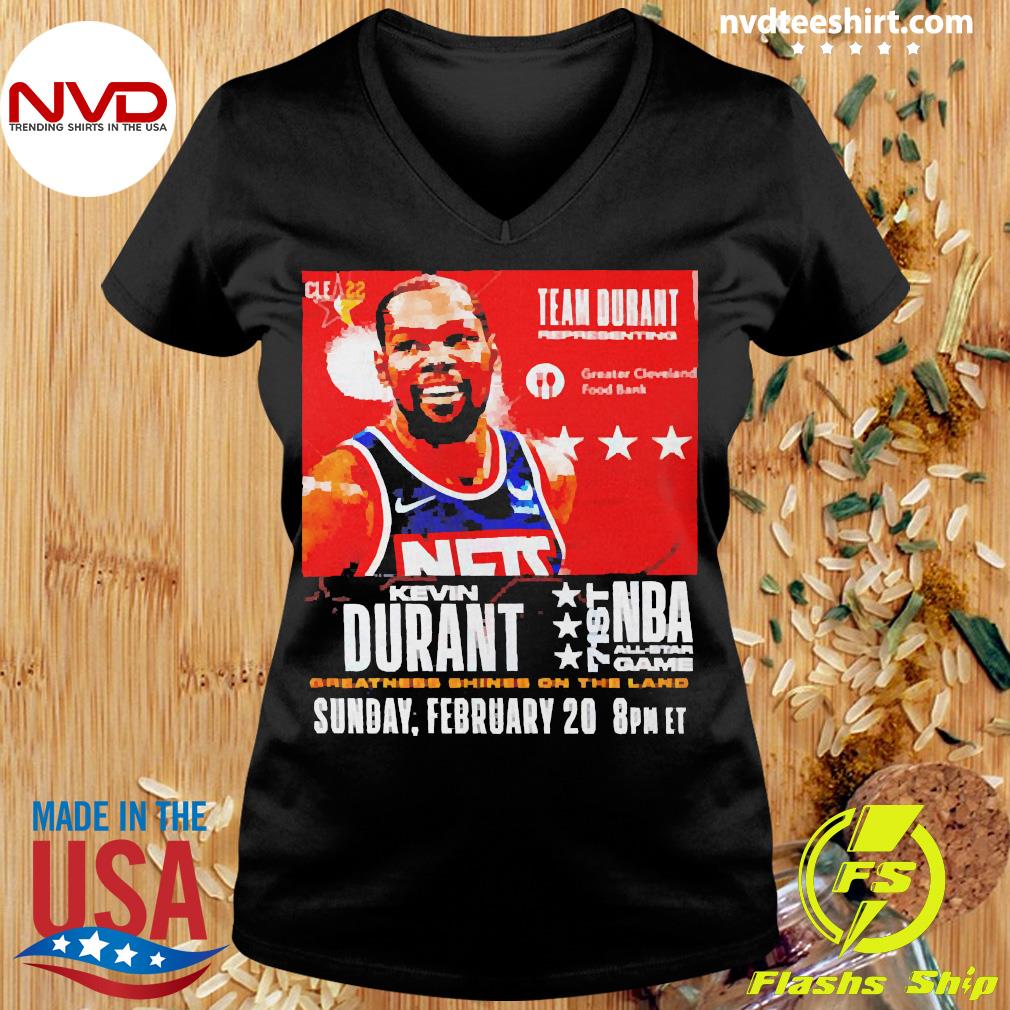 2022 Kevin Durant all game shirt -