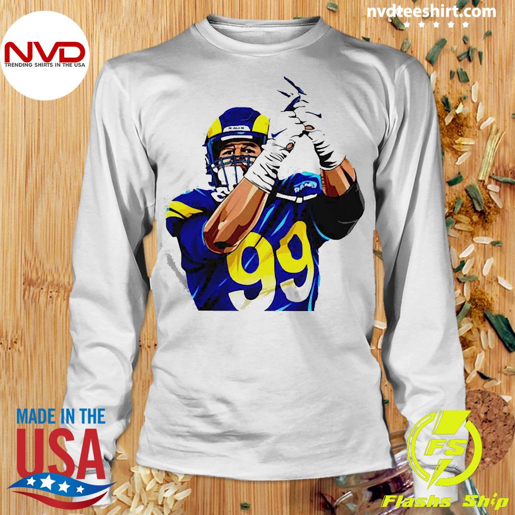 Nice los Angeles Rams Aaron Donald Caricature Shirt, hoodie, sweater, long  sleeve and tank top