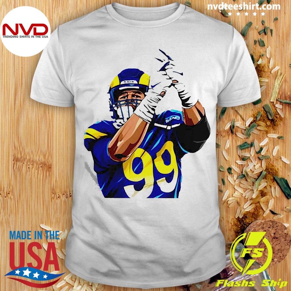 Aaron Donald Los Angeles Rams cartoon shirt, hoodie, sweater, long sleeve  and tank top