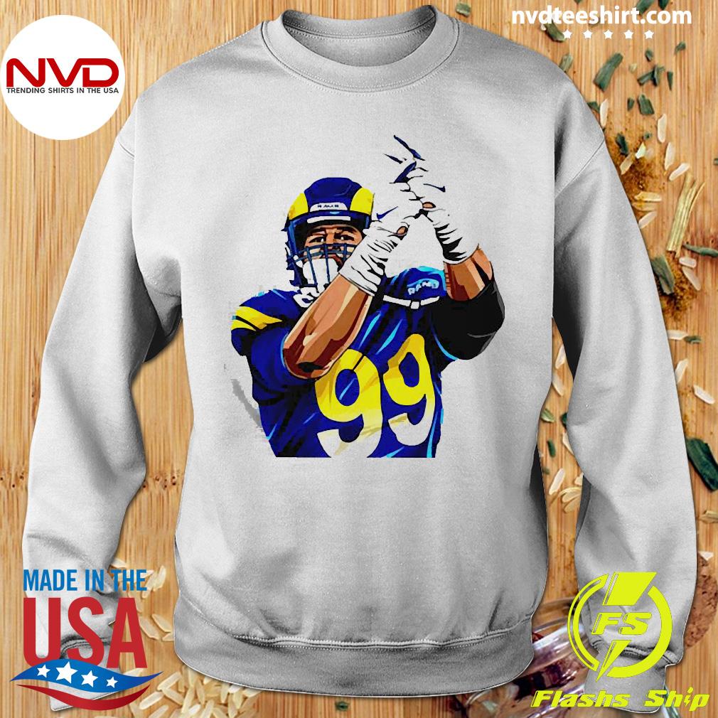 Los Angeles Rams Aaron Donald Caricature Shirt, hoodie, sweater