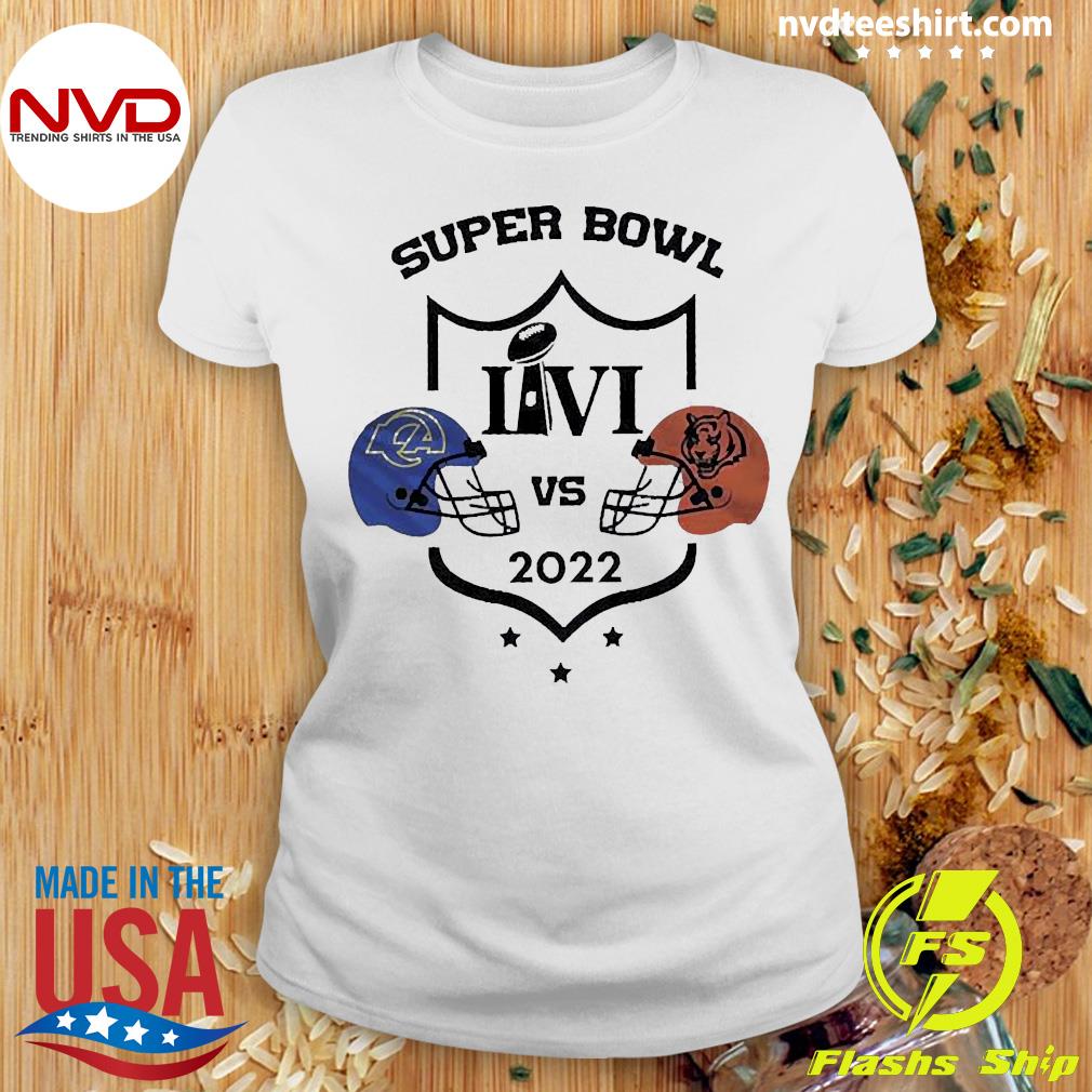 Bengals Vs La Rams 2022 Super Bowl LVI Shirt - NVDTeeshirt