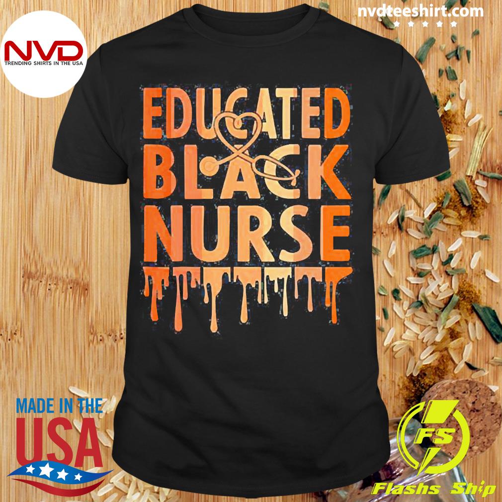 African American Women Black LVN Nurse Black History Month T-Shirt -  Kingteeshop