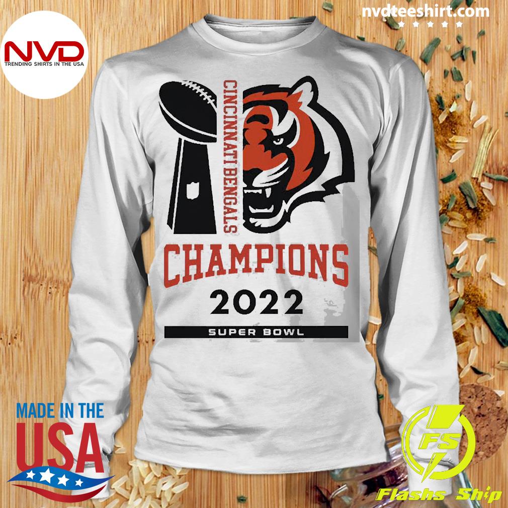 Bengals Champions 2022 Super Bowl Shirt - Trends Bedding