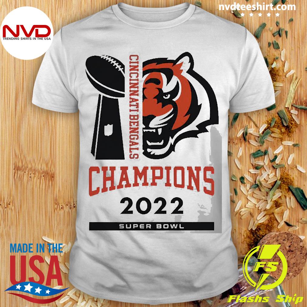 Cincinnati Bengals 2022 NFL Super Bowl Champions Shirt - Teespix - Store  Fashion LLC