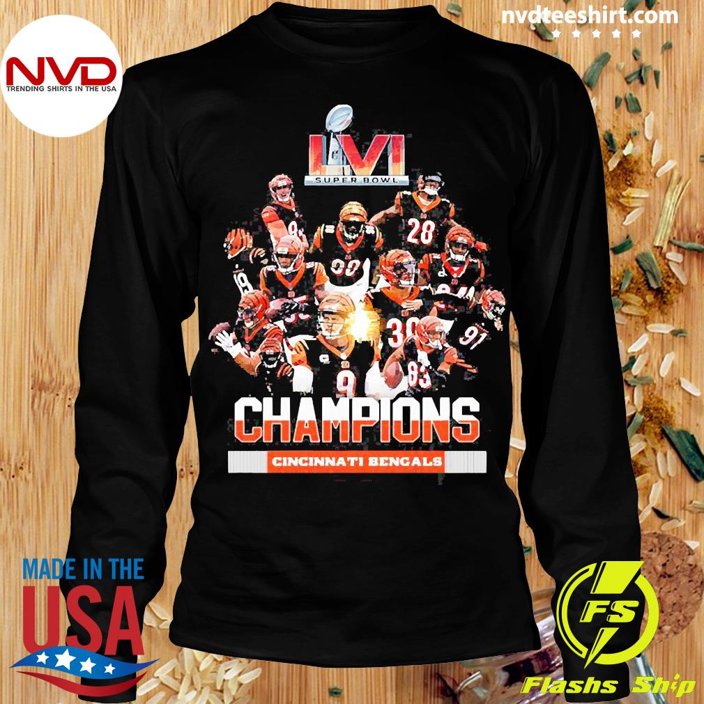 Super Bowl Winners 2022 Cincinnati Bengals T-Shirt - REVER LAVIE