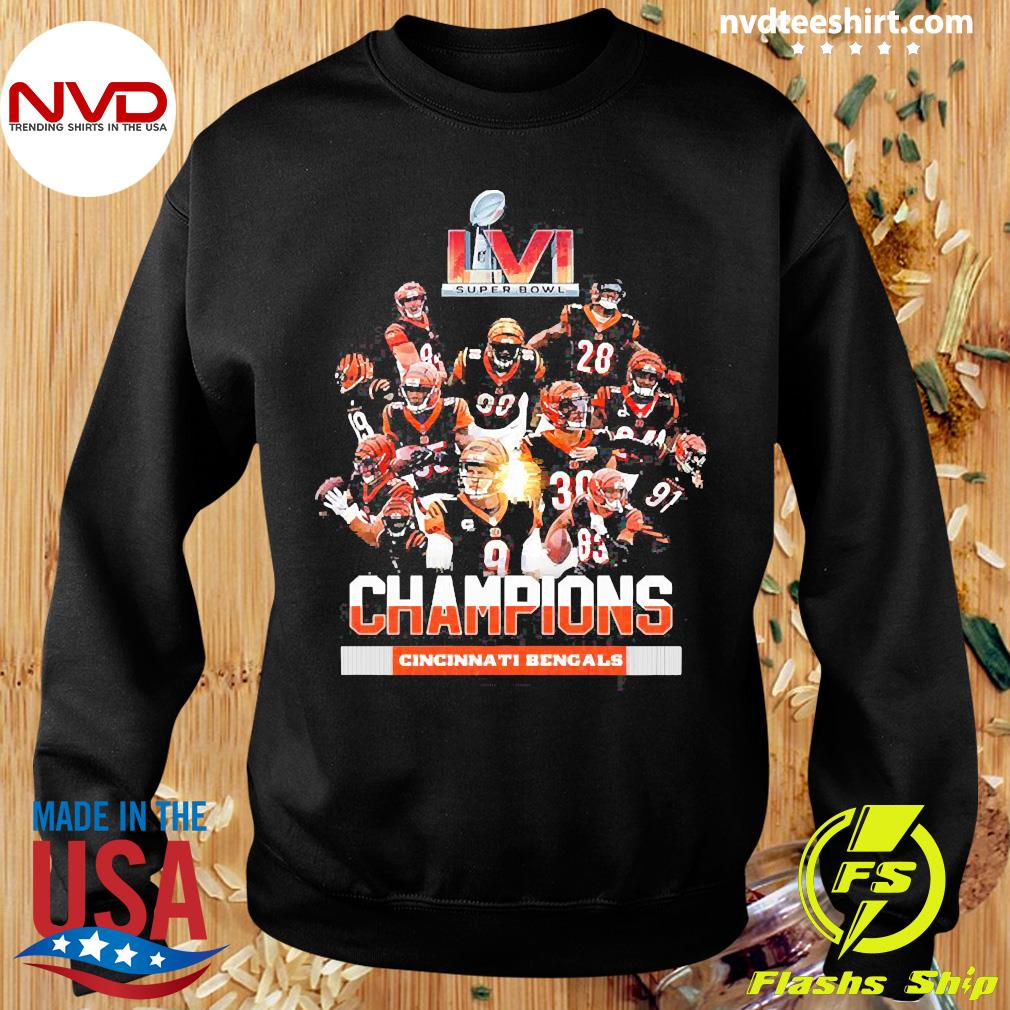 Bengals Champions 2022 Super Bowl Shirt ⋆ Vuccie