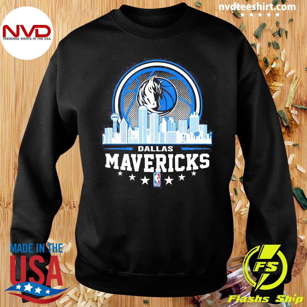 Dallas mavs cheap skyline shirt