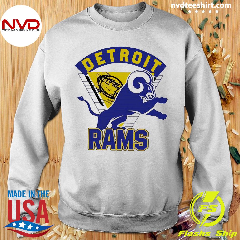 Detroit Rams Los Angeles Rams shirt, hoodie, sweater, long sleeve