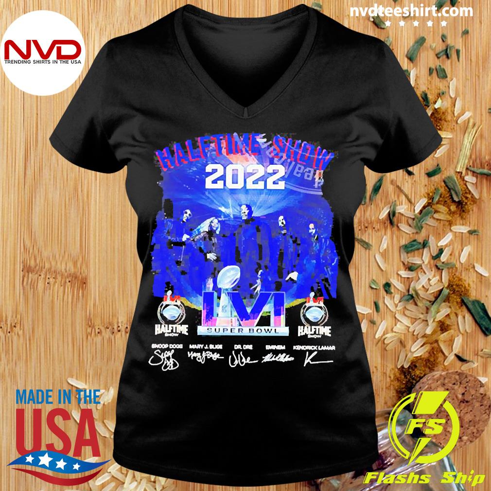 Official halftime show 2022 super bowl lvi signatures shirt, hoodie,  sweater, long sleeve and tank top