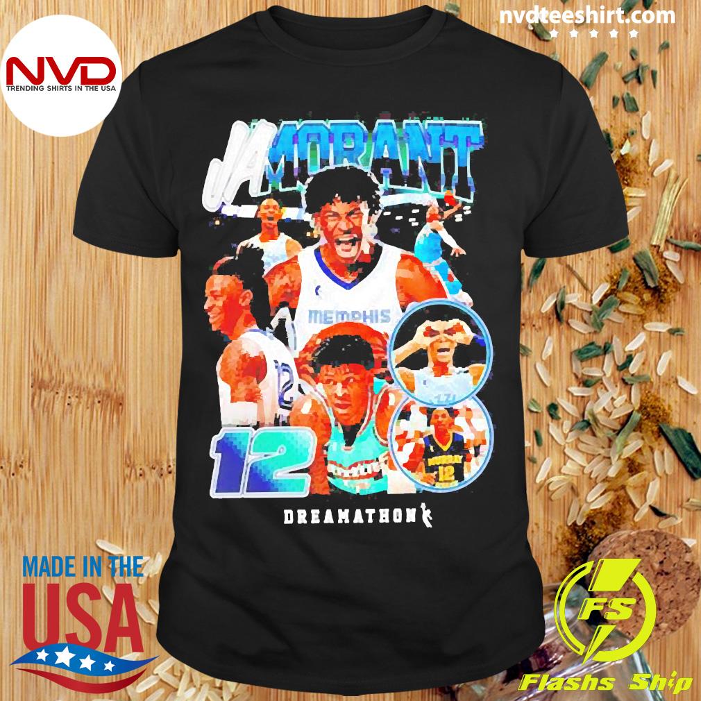  Youth Ja Morant Mirror Goat Memphis Kid's T-Shirt (as1