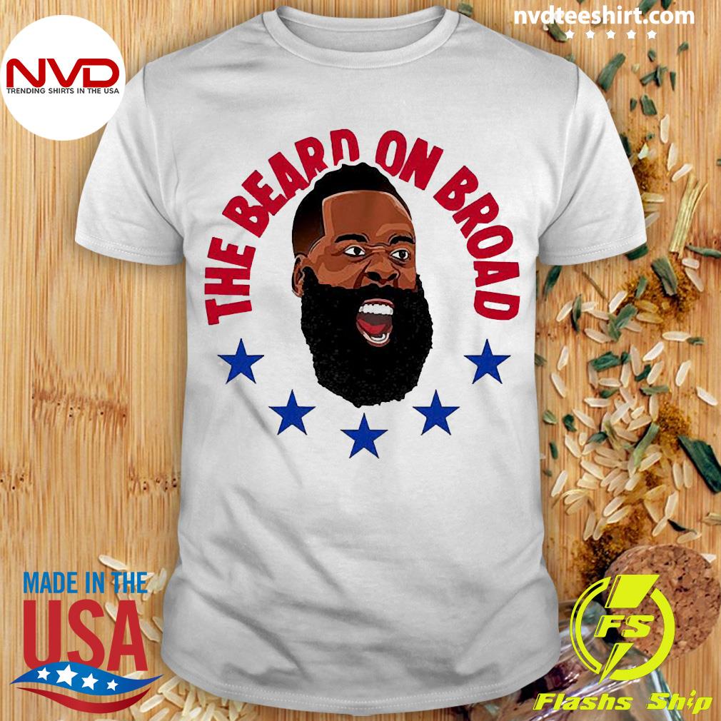 James harden hot sale beard shirt