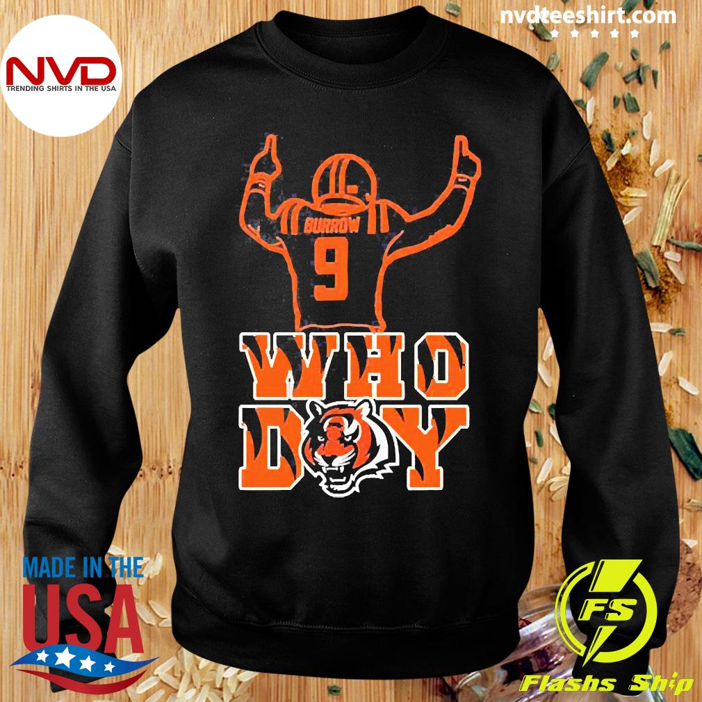 Endastore Joe Burrow Who Dey Sweatshirt