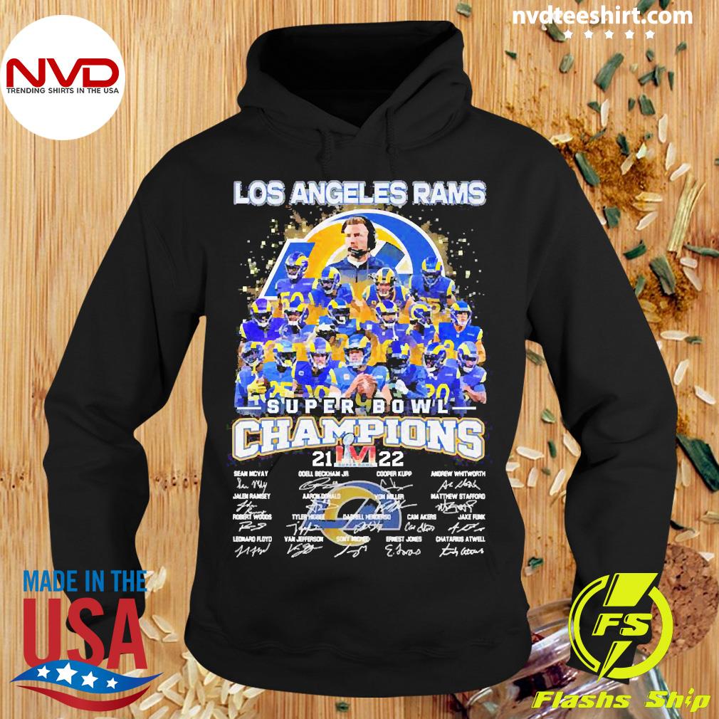 Los Angeles Rams 2021-2022 NFC West Division Championship Football shirt,  hoodie, sweater, long sleeve and tank top