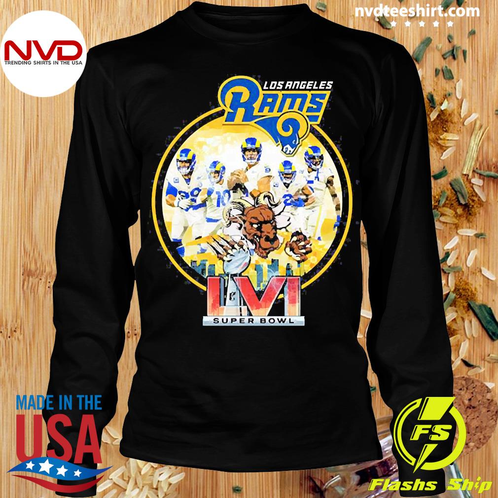 Los Angeles Rams 2022 Super Bowl Bound New Design T-Shirt - REVER LAVIE