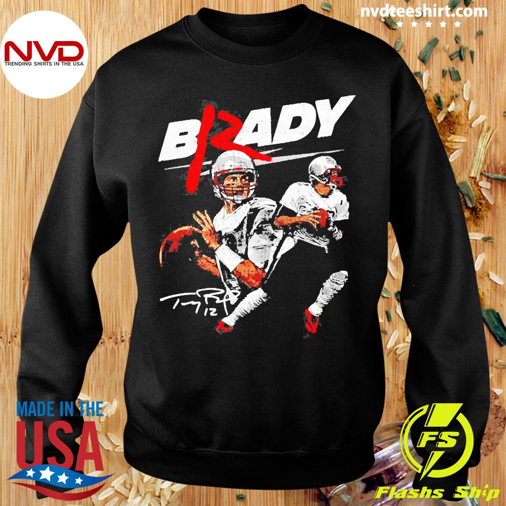 Tom Brady New England Duo Signatures T-Shirt - Anynee