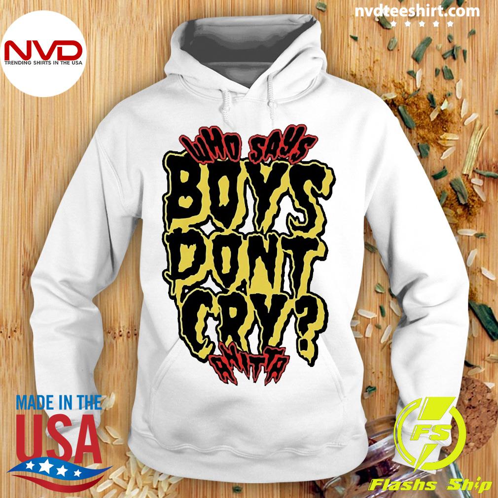 Boys dont cry online hoodie