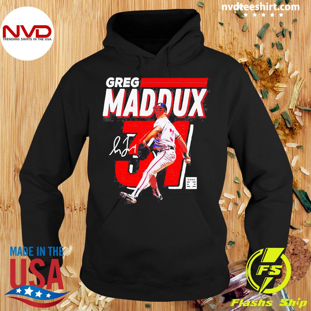 31 greg maddux signature T-shirt, hoodie, tank top, sweater and long sleeve  t-shirt