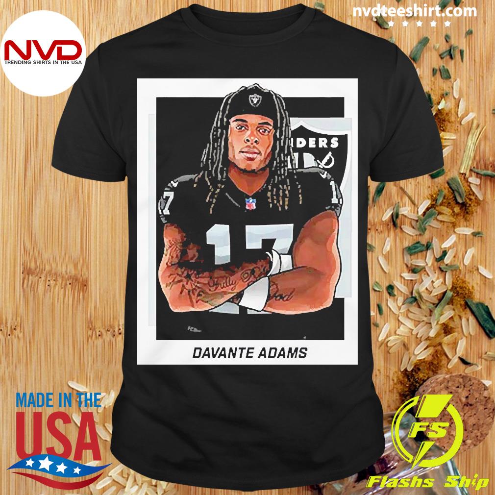 Davante Adams Raiders Active T-Shirt for Sale by ryanclark12