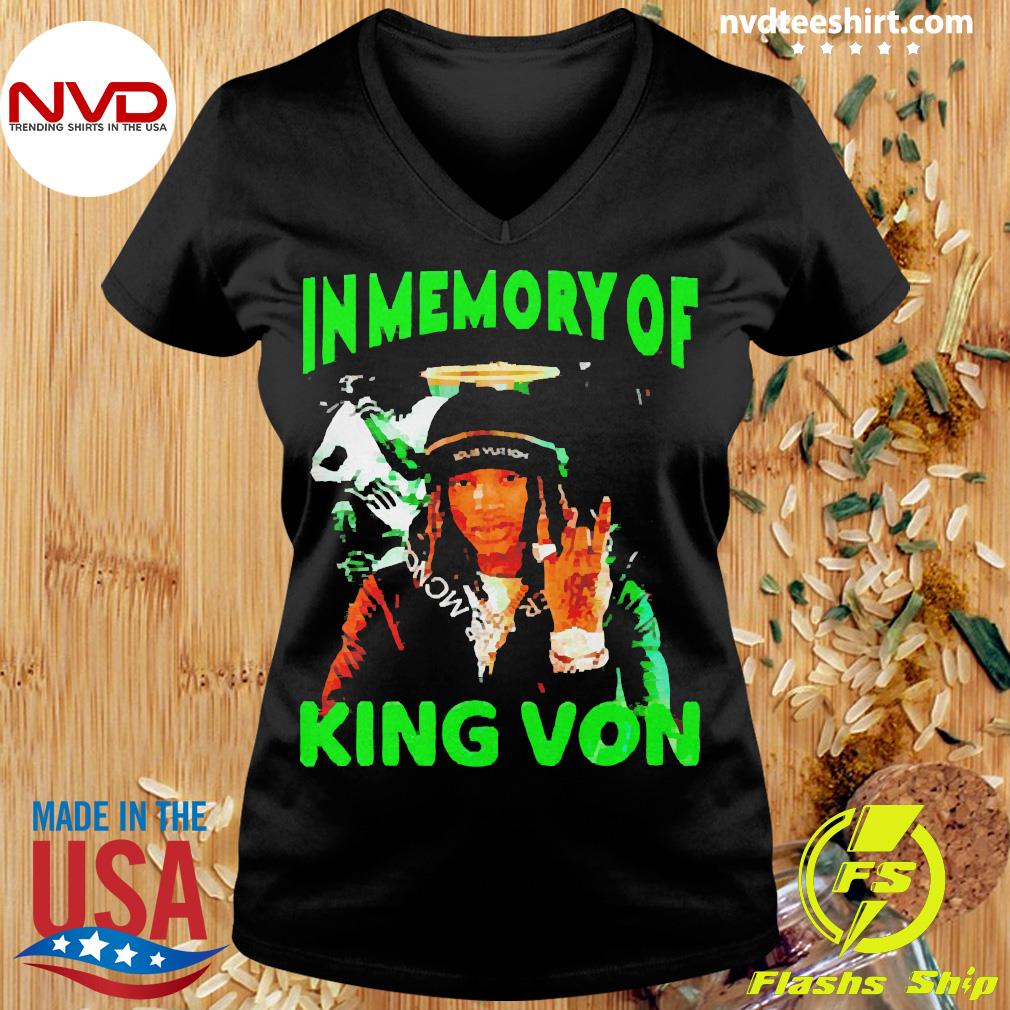 Vintage King Von cotton unisex t shirt, gift women men t shirt W03483