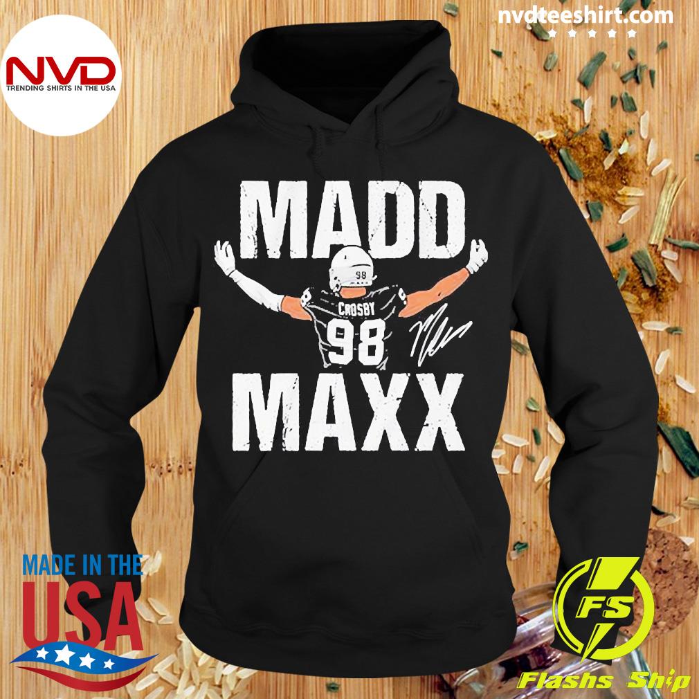 Maxx Crosby Raiders Madd Maxx Shirt - Peanutstee