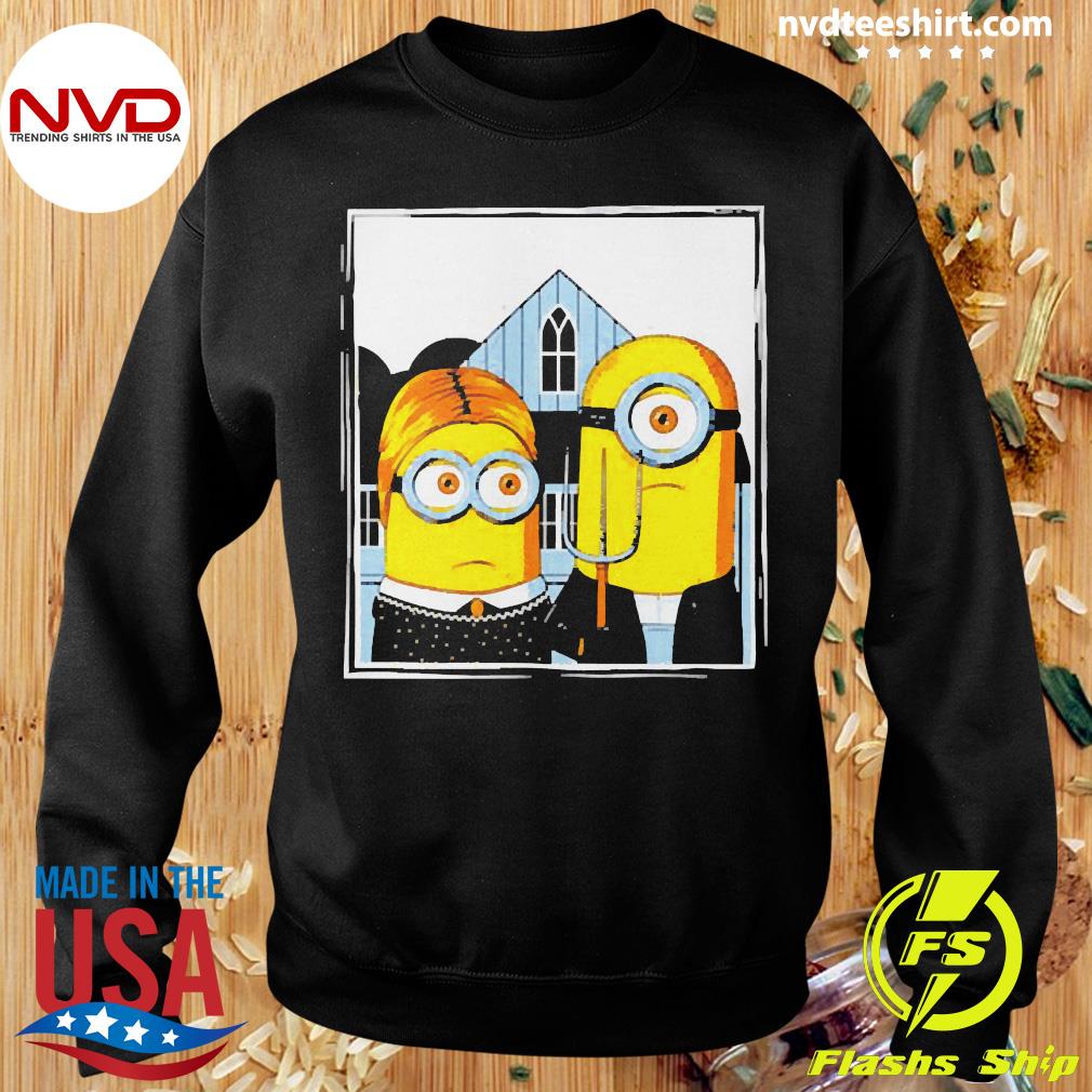 american gothic parody minions