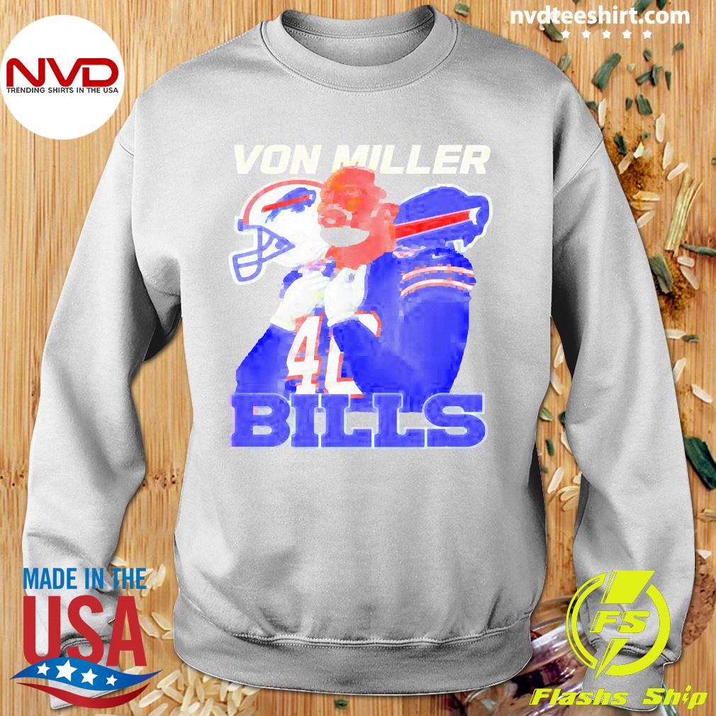 Von Miller Buffalo Bills Trading 2022 T-shirt Sport Team Vintage Funny Gift  Fans