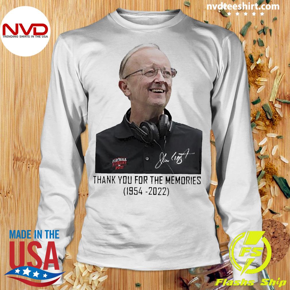 RIP John Clayton 1954 2022 Thank You For The Memories Signature Shirt -  NVDTeeshirt