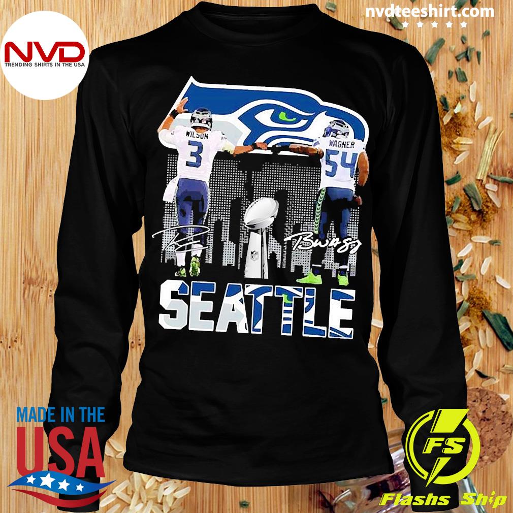 Thank You Bobby Wagner 10 Years Of Seattle Seahawks 2012 2022 Signatures  Shirt, hoodie, sweater, long sleeve and tank top