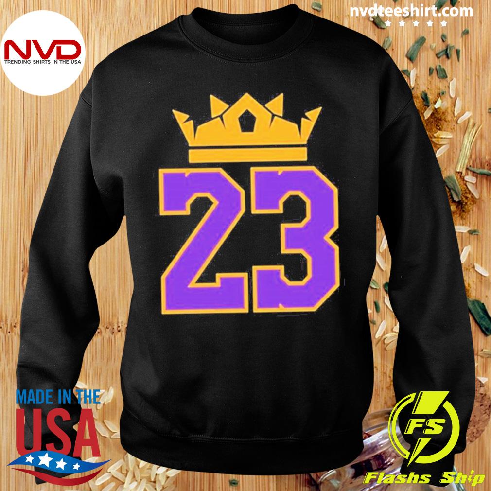 King Lebron James 23 Los Angeles Lakers Nba Western Conference 3d Polo Shirt  Jersey All Over Print Shirt 3d T-shirt – Teepital – Everyday New Aesthetic  Designs