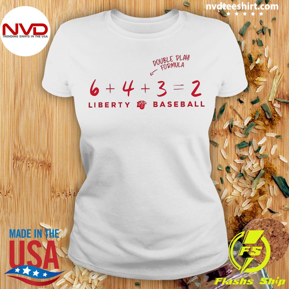 Funny Baseball Gift+4+3 Baseball Double Play Shirt - TeeUni