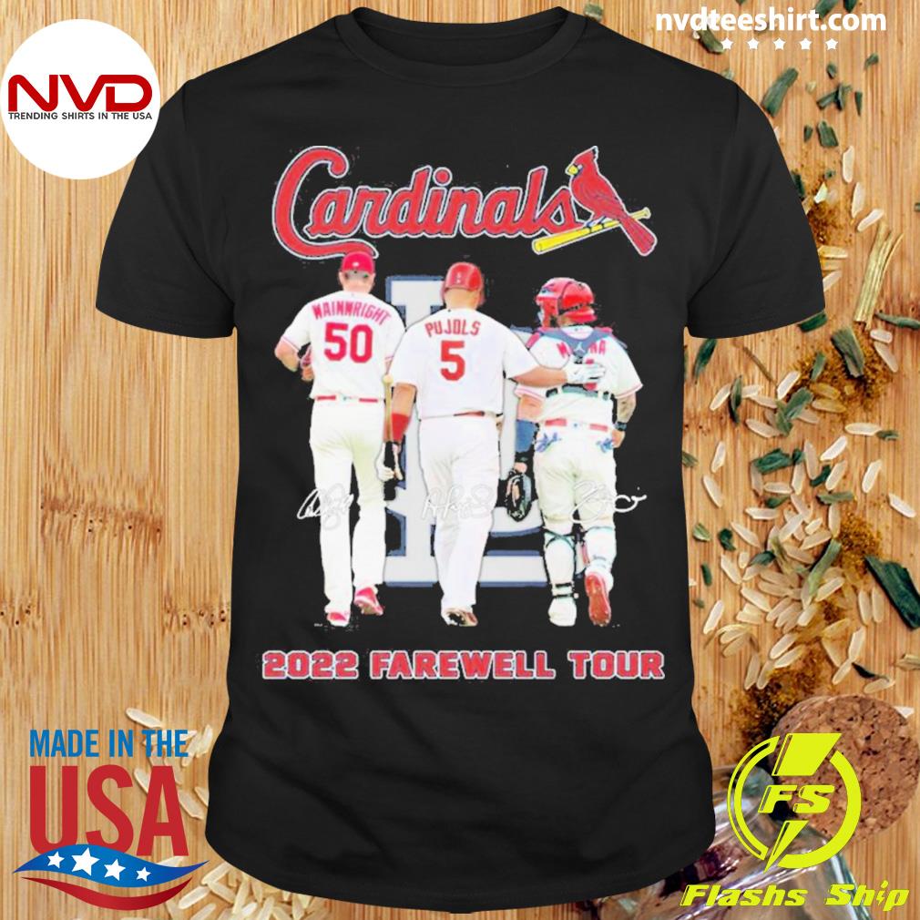 Wainwright Pujols Signature The Last Dance Cardinals Shirt - Shibtee  Clothing