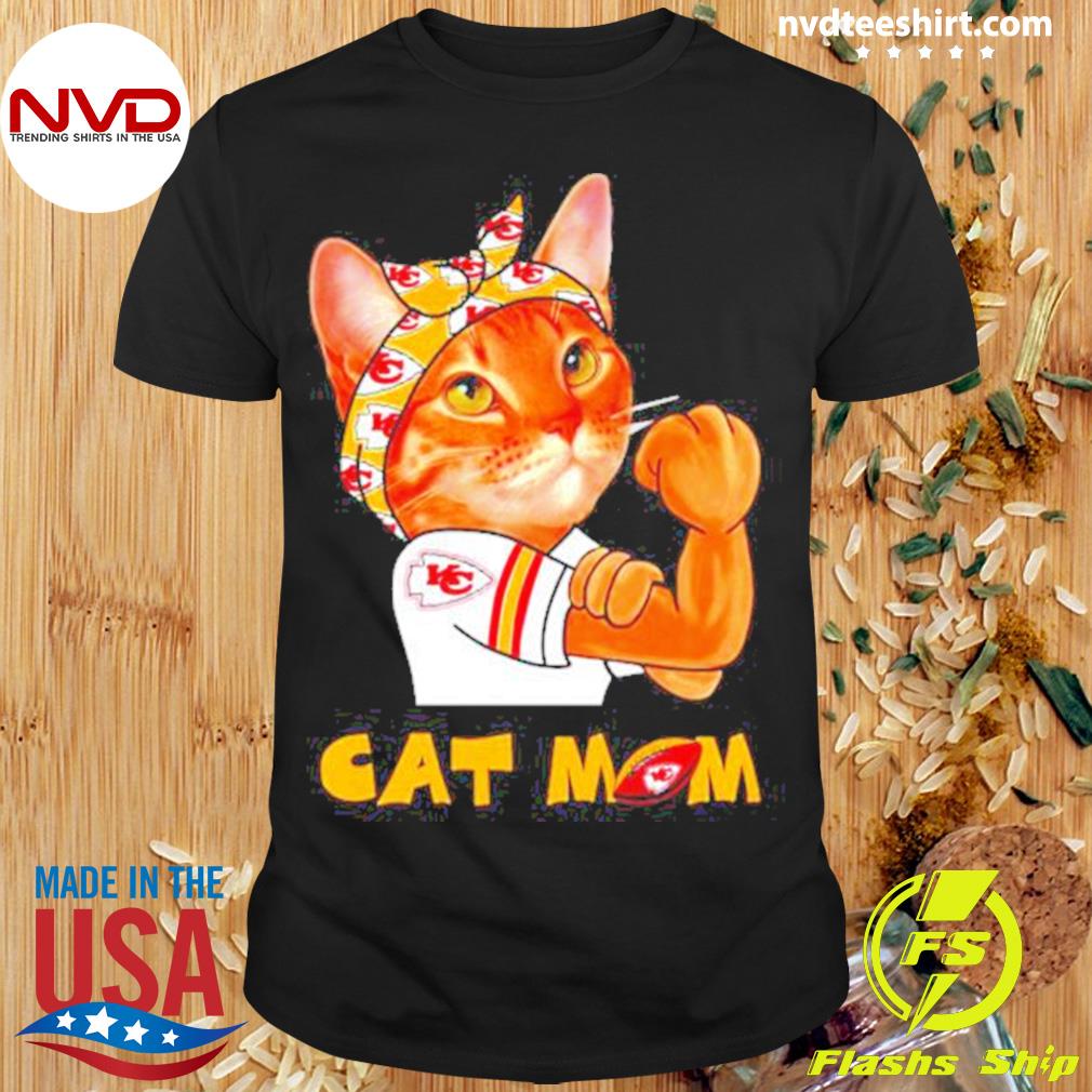 Kansas City Chiefs cat Mom shirt, hoodie, sweater and v-neck t-shirt