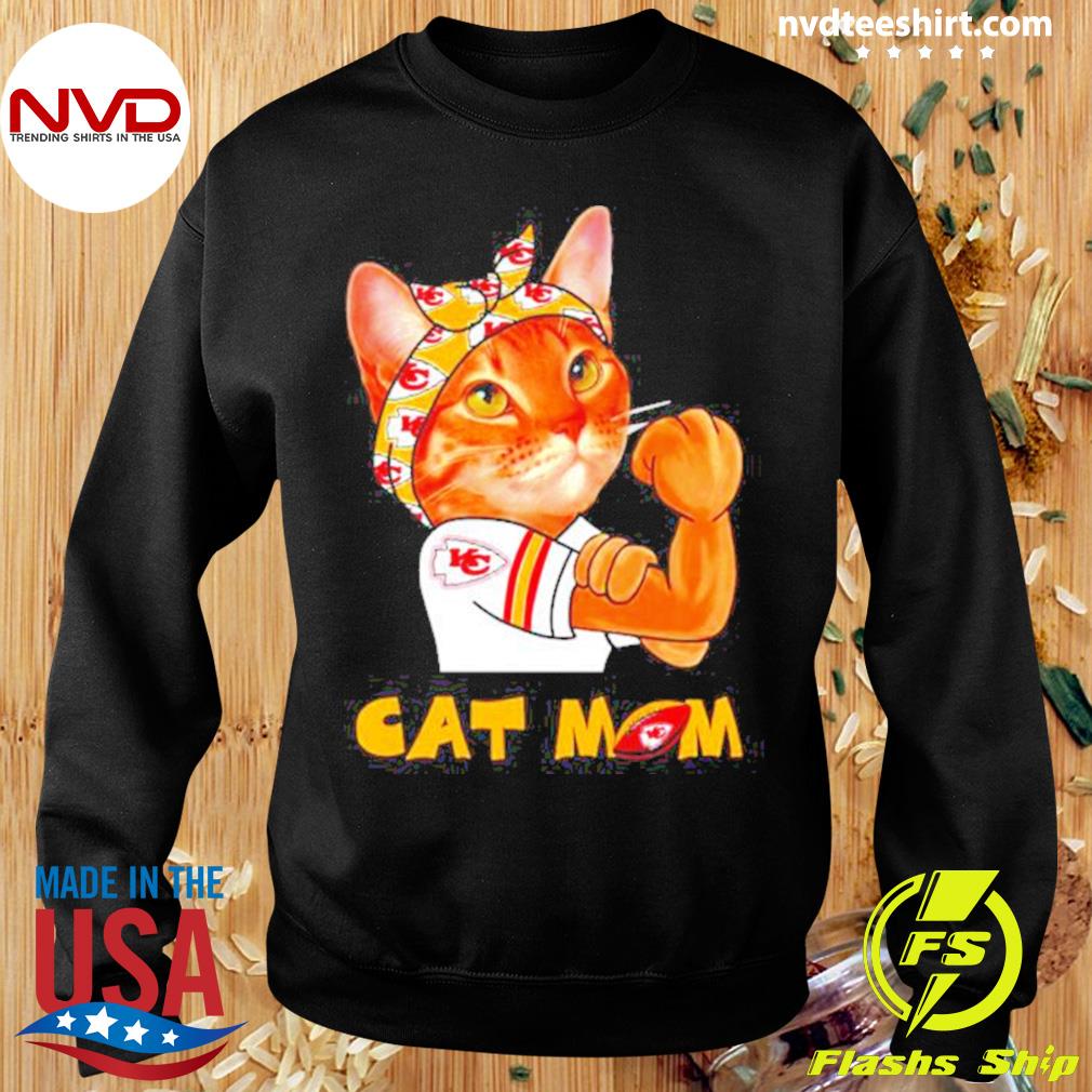 Kansas City Chiefs cat Mom shirt, hoodie, sweater and v-neck t-shirt