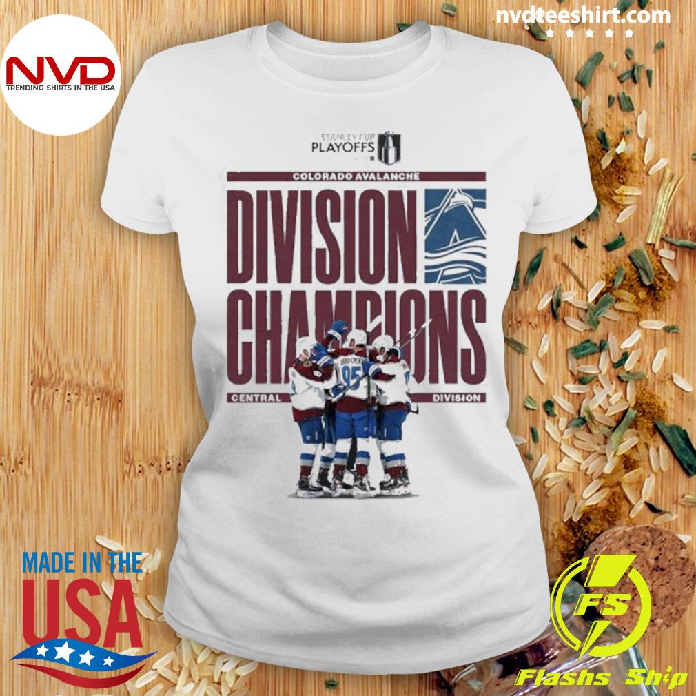 AVS Avalanche Champions Champs Cup Ladies V-Neck T
