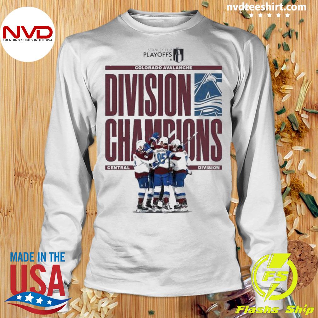 NHL Shop Colorado Avalanche 2023 Central Division Champions Shirt -  Snowshirt
